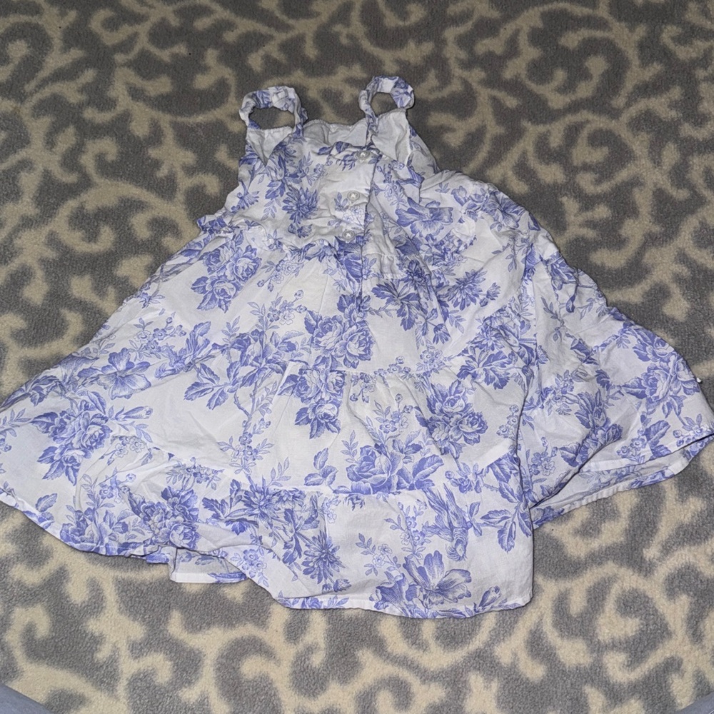 💖 Janie and Jack💖 NWT 2T Ruffle Toile Dress. Adorable! - Picture 5 of 6